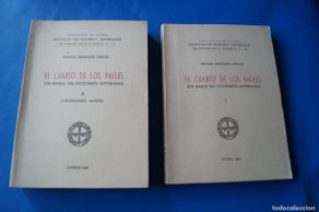 Libros antiguos: EL CUARTO DE LOS VALLES (UN HABLA DEL OCCIDENTE DE ASTURIAS). MANUEL MENENDEZ GARCIA